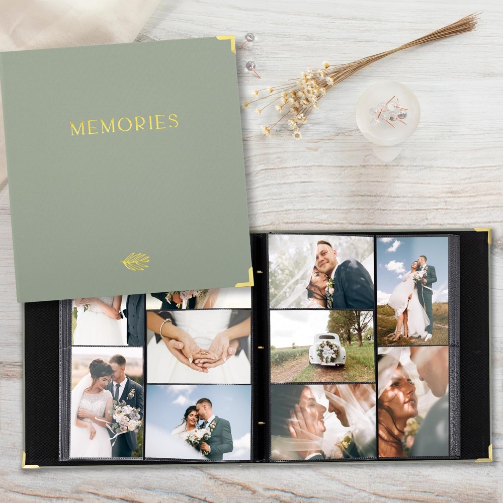 Linen Photo Album for 4x6 Phot - огляд і ціна Baby Products Pictures