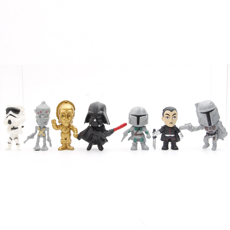 14-16pcs/set Darth Vader The M - огляд і ціна Baby Yoda Products