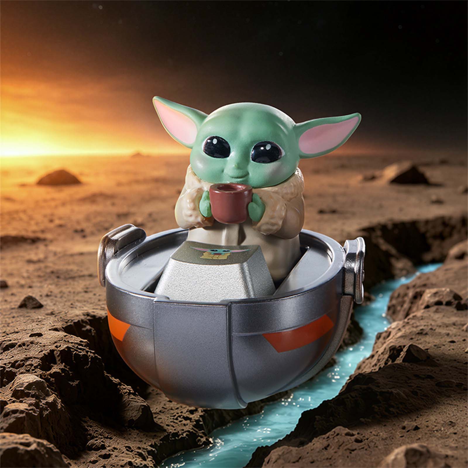 Star Wars Grogu Keycap Blind B - огляд і ціна Baby Yoda Products