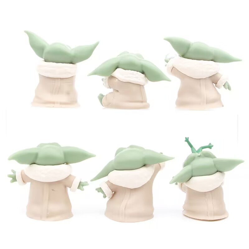 6PCS Star Wars 4-6cm ToyS Mast - огляд і ціна Baby Yoda Products